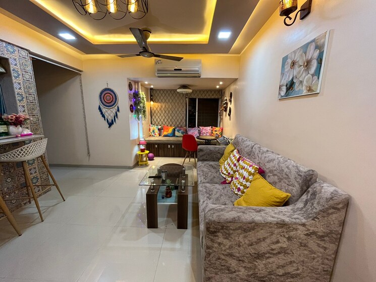 Living Room, gajraj-bhoomi-gardenia 2 Bedroom 850 Sq.Ft. Apartment In Roadpali Navi Mumbai 7633894