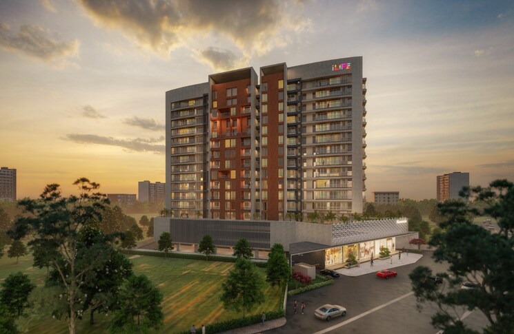 Exterior View, legacy-ilife 2 Bedroom 715 Sq.Ft. Apartment In Nibm Pune 7634112