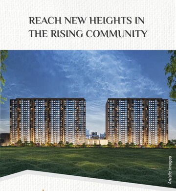 2 BHK Apartment – Exterior View View at Saniket The Rising, Kiwale - for Sale