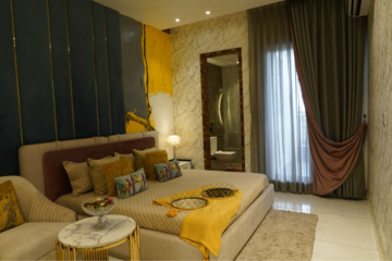 Bedroom in 3 BHK Apartment at Malwa Escon Primera, International Airport Road – for Sale