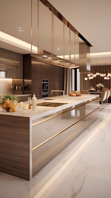 Kitchen in 4 BHK Apartment at Lodha Woods, Kandivali East – for Sale