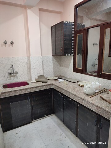Kitchen in 1 RK Builder Floor at Dwarka Mor – for Rent