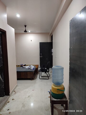 Living Room in 1 RK Builder Floor at Dwarka Mor – for Rent