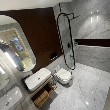Bathroom in 1 BHK Apartment at Dosti West County, Kolshet Industrial Area – for Sale