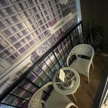Balcony in 1 BHK Apartment at Dosti West County, Kolshet Industrial Area – for Sale