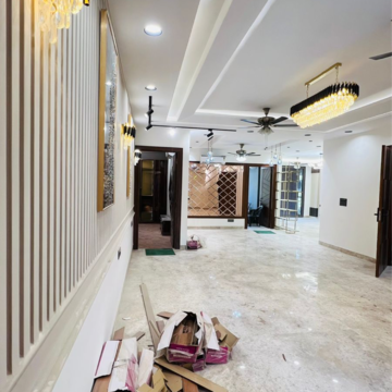 Living Room in 4 BHK Builder Floor at South City 2 – for Sale