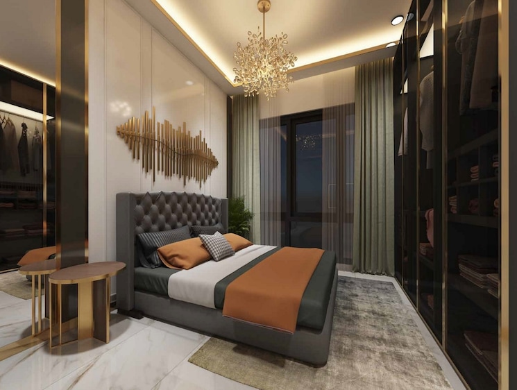 Bedroom, paradigm-antalya 1 Bedroom 366 Sq.Ft. Apartment In Oshiwara Mumbai 7635734