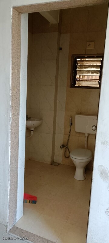 Bathroom in 4 BHK Apartment at Adalaj – for Sale
