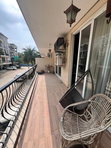 Balcony in 3 BHK Builder Floor at Omaxe New Chandigarh, North Mullanpur – for Sale
