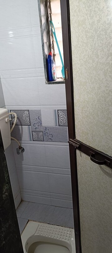 Bathroom in 1 BHK Apartment at Swastik Park CHS, Ghodbunder Road – for Sale