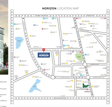 3 BHK Apartment – Map Location View at Sumadhura Horizon, Kondapur - for Sale