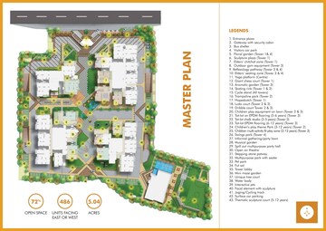 Master Plan in 3 BHK Apartment at Sumadhura Horizon, Kondapur – for Sale
