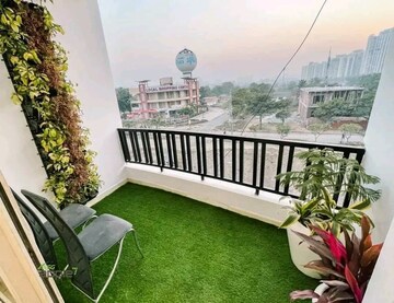 Balcony in 2 BHK Apartment at Sikka Krissh Greens, Nangla Tashi – for Sale