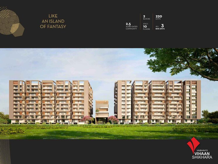 Exterior View, vaibhavi-vihaan-shikhara 3 Bedroom 1925 Sq.Ft. Apartment In Kollur Hyderabad 7637224