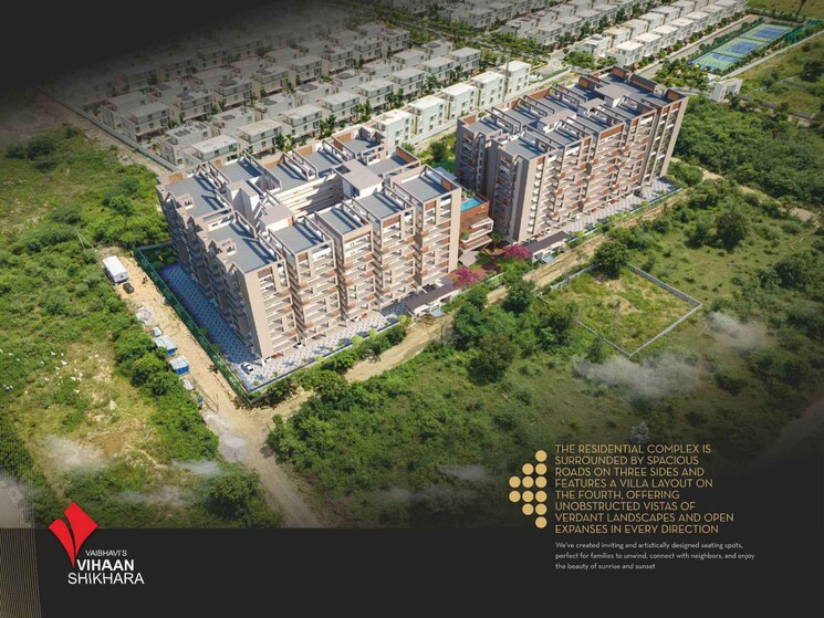Exterior View, vaibhavi-vihaan-shikhara 3 Bedroom 1925 Sq.Ft. Apartment In Kollur Hyderabad 7637224