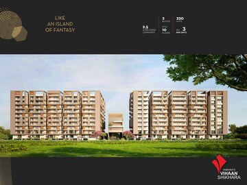 3 BHK Apartment – Exterior View View at Vaibhavi Vihaan Shikhara, Kollur - for Sale