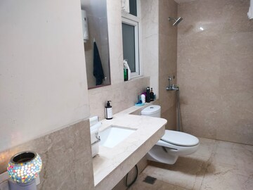 Bathroom in 3.5 BHK Apartment at Emaar Palm Gardens, Sector 83 – for Sale