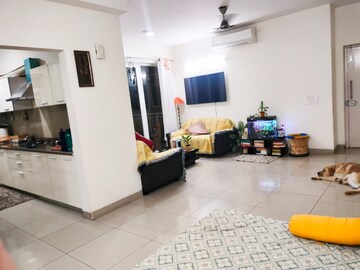 Living Room in 3.5 BHK Apartment at Emaar Palm Gardens, Sector 83 – for Sale