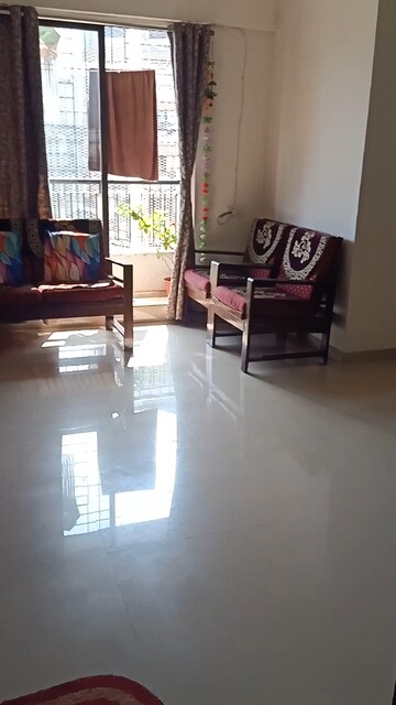 Living Room in 2.5 BHK Apartment at Sanghvi Valley, Kalwa – for Sale