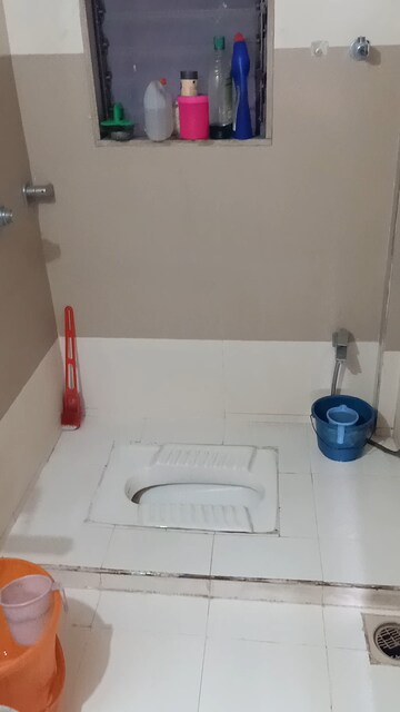 Bathroom in 2.5 BHK Apartment at Sanghvi Valley, Kalwa – for Sale