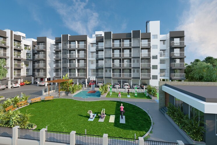 Exterior View, space-india-greens 1 Bedroom 545 Sq.Ft. Apartment In Dundre Navi Mumbai 7638711
