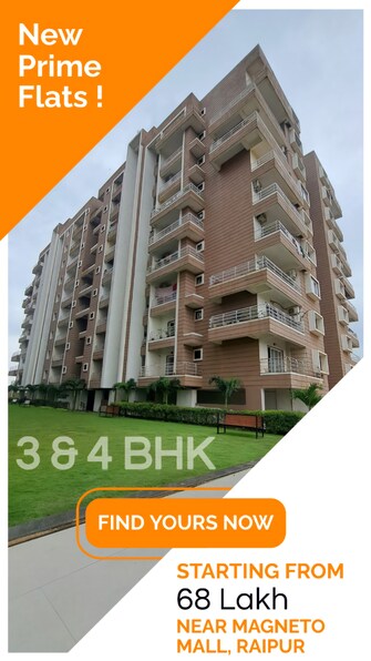 3 BHK Apartment For Resale in Telibandha Raipur  7638926