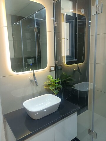 Bathroom in 2 BHK Apartment at Charms Castle, Raj Nagar Extension – for Sale
