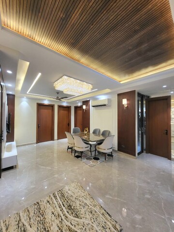 Living Room in 4 BHK Builder Floor at SS Southend Floors, South City 2 – for Sale