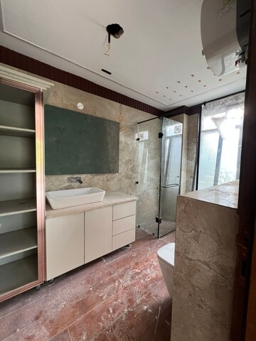 Kitchen in 4 BHK Builder Floor at Auram Floor, South City 2 – for Sale