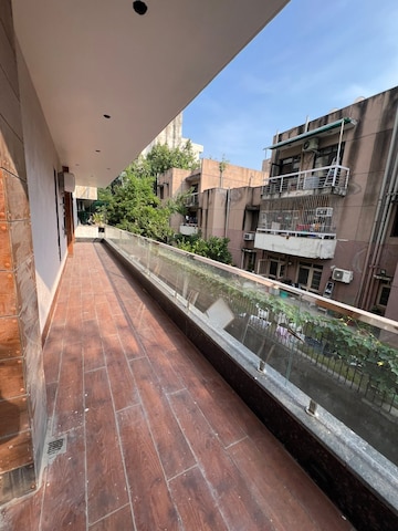 Balcony in 4 BHK Builder Floor at Auram Floor, South City 2 – for Sale