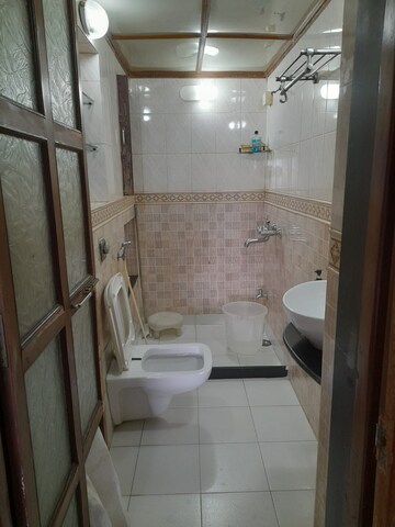Bathroom in 2 BHK Apartment at Oshiwara Mhada, Andheri West – for Rent