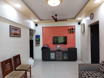 Living Room in 1 BHK Apartment at Evershine Millennium Paradise, Kandivali East – for Sale