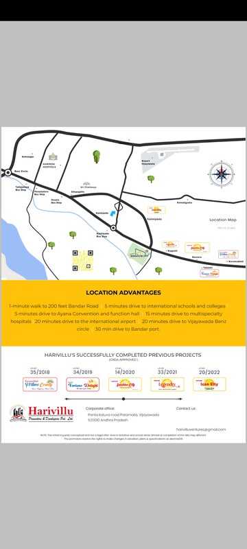  Plot – Map Location View at Bandar Road - for Sale