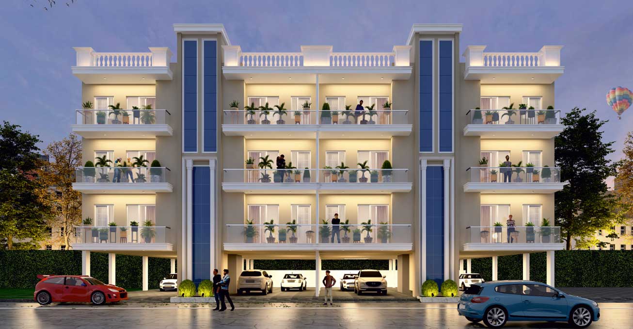 3 BHK Builder Floor For Resale in Motia Aerogreens Dyalpur Zirakpur  7640336