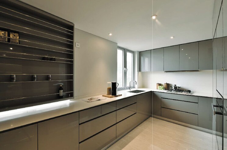 Kitchen, neelam-senroofs 3 Bedroom 1125 Sq.Ft. Apartment In Nahur East Mumbai 7640903