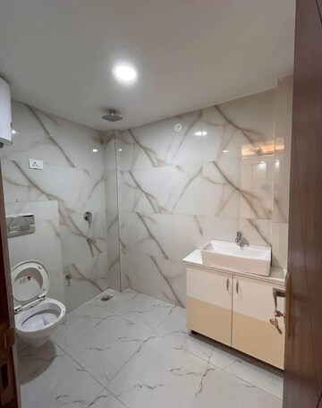 Bathroom in 3 BHK Builder Floor at Chattarpur – for Sale
