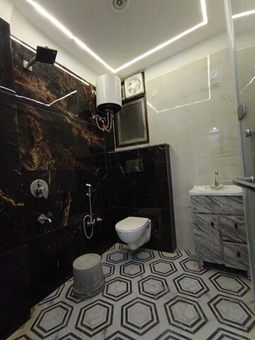 Living Room in 3 BHK Builder Floor at Chattarpur – for Sale