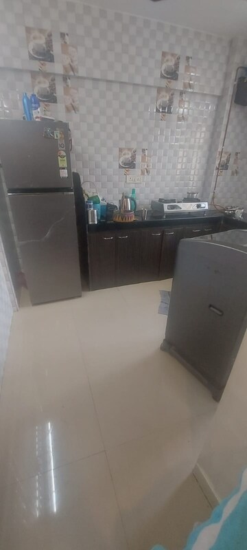 Kitchen in 1 BHK Apartment at Sawan Plaza CHS, Kopar Khairane – for Sale