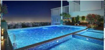 Swimming Pool in 3 BHK Apartment at Merlin Skygaze, Em Bypass – for Sale