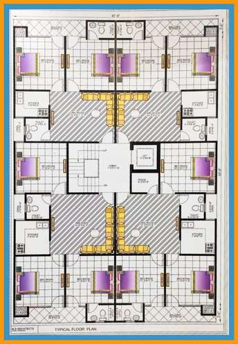 3 BHK Builder Floor For Resale in Mahavir Enclave 1 Delhi  7641898