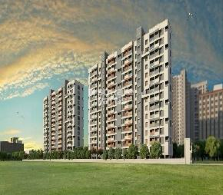 Exterior View, yashwin-sukhniwas 2 Bedroom 613 Sq.Ft. Apartment In Bhoirwadi Pune 7642253