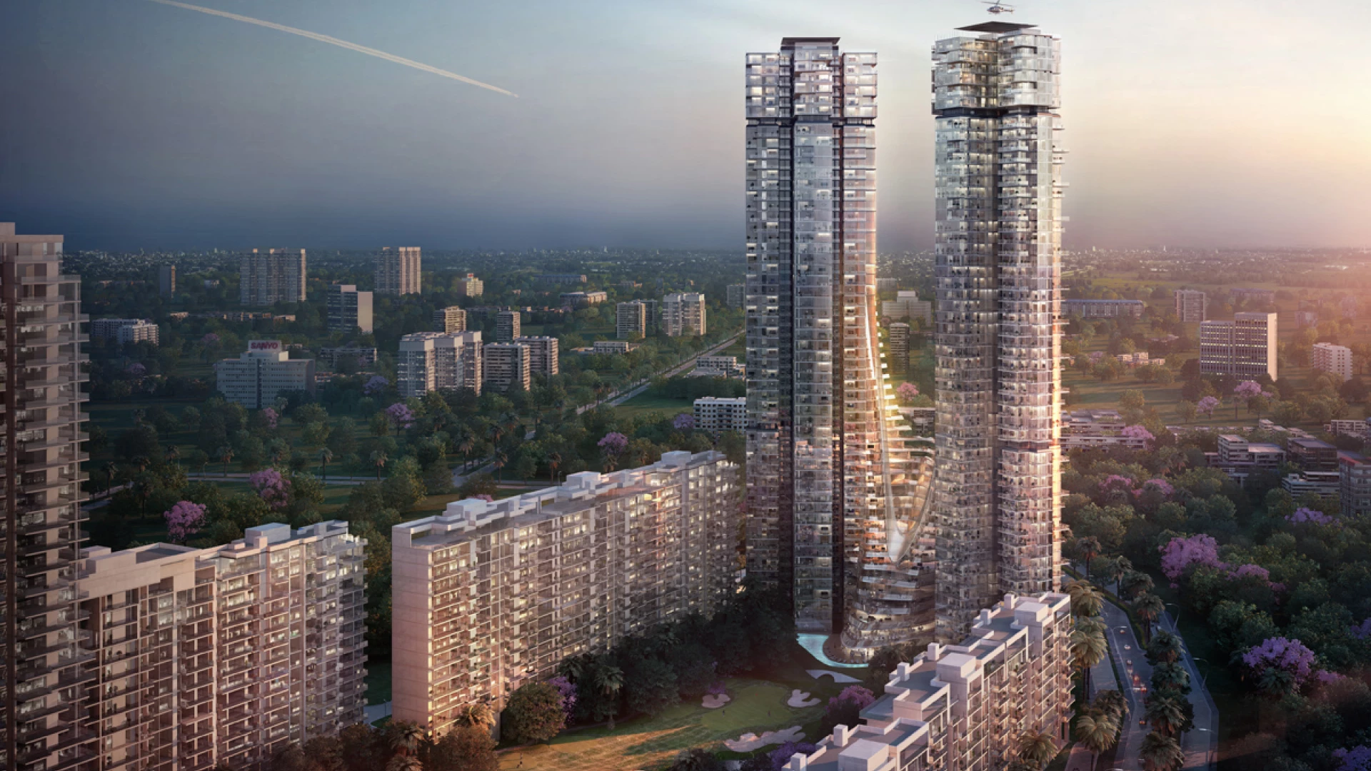 3.5 BHK Builder Floor For Resale in Signature Global Twin Tower DXP Sector 84 Gurgaon  7642335