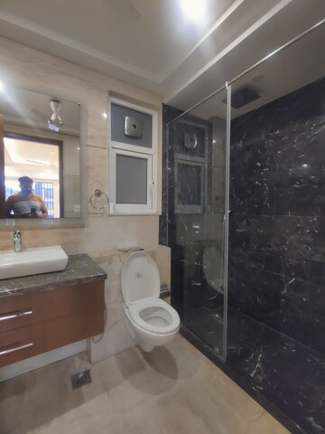 Bathroom in 4 BHK Builder Floor at Greater Kailash I – for Sale
