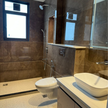 Bathroom in 4 BHK Builder Floor at Sector 63a – for Sale