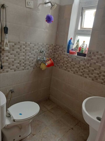 Bathroom in 2 BHK Apartment at Mohali Sector 117 – for Rent