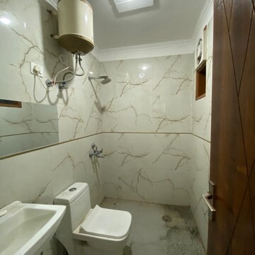 Bathroom in 2 BHK Builder Floor at Chattarpur – for Sale