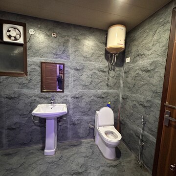 Bathroom in 3 BHK Builder Floor at Chattarpur – for Sale