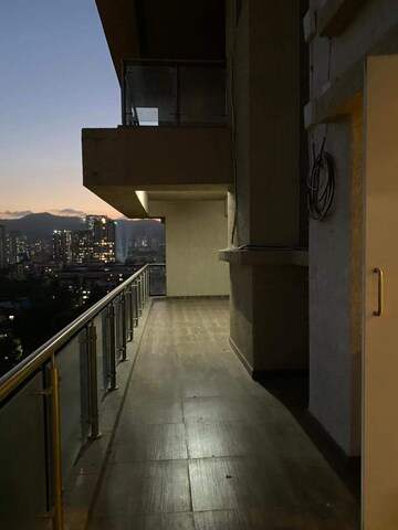 Balcony in 4 BHK Apartment at Greeshma Residency II, Eastern Express Highway – for Sale