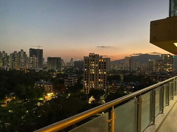 Balcony in 4 BHK Apartment at Greeshma Residency II, Eastern Express Highway – for Sale