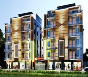 Studio Independent House – Exterior View View at Trinity Grand, Aimnabad - for Sale